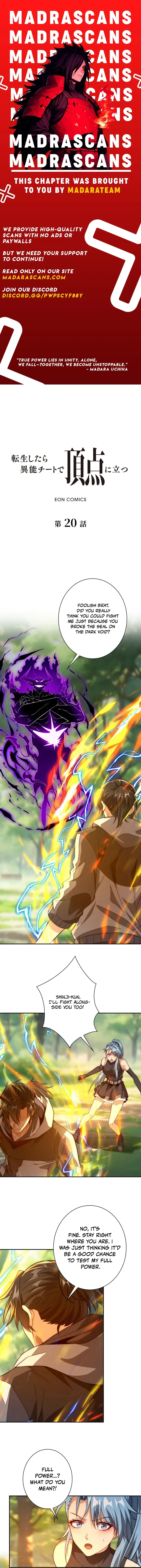 Read After Being Reincarnated, I Will Reach the Top With My Divergent Cheats EN Manga Online