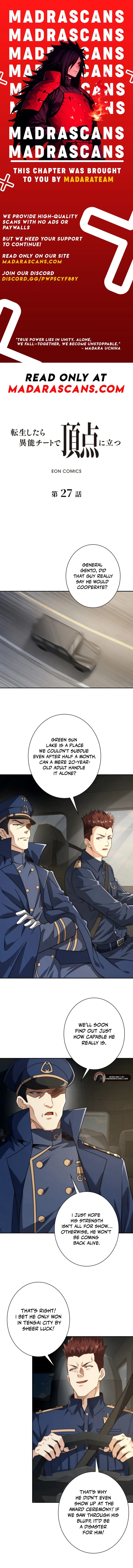 Read After Being Reincarnated, I Will Reach the Top With My Divergent Cheats EN Manga Online