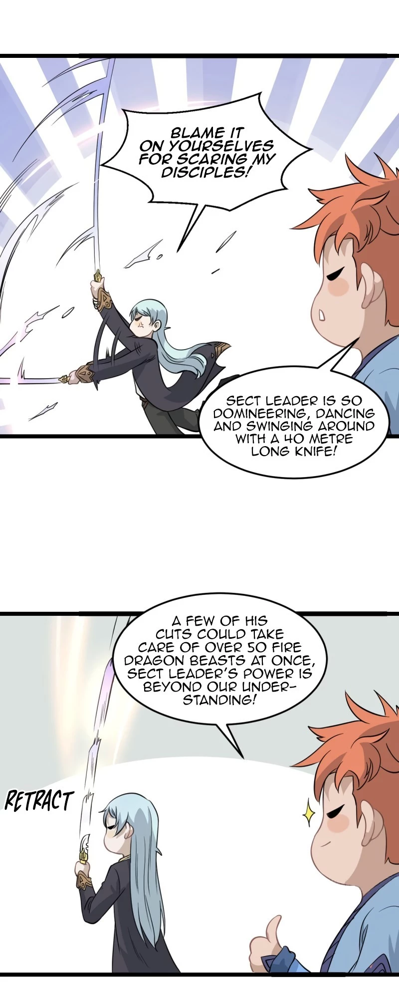 Read All Hail the Sect Leader EN Manga Online