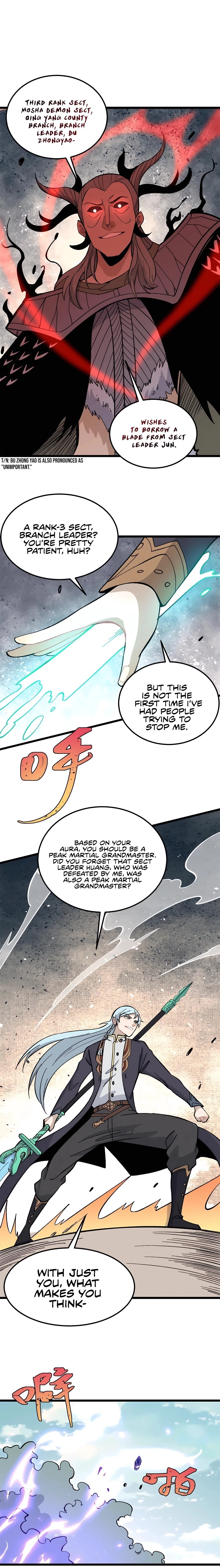 Read All Hail the Sect Leader EN Manga Online