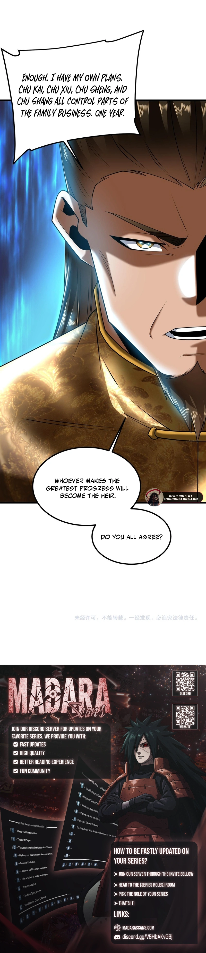 Read All Hail the Sect Leader EN Manga Online