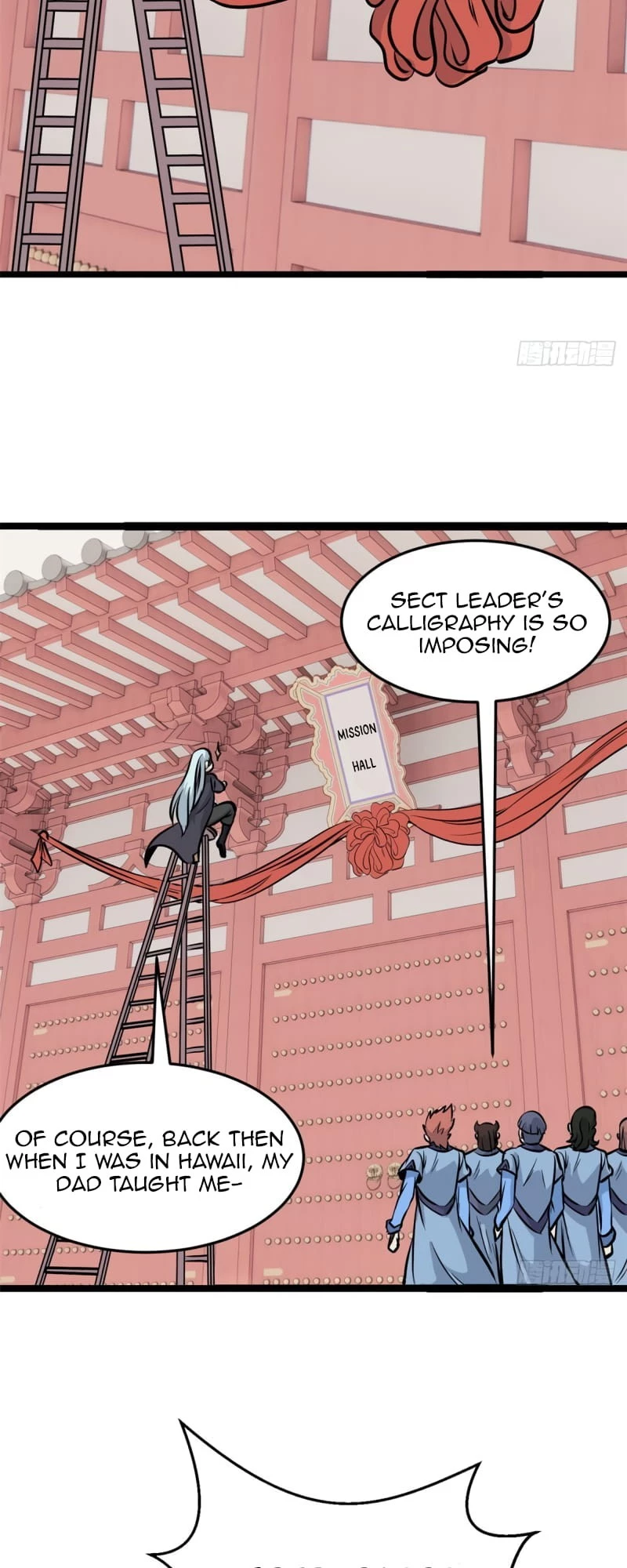 Read All Hail the Sect Leader EN Manga Online