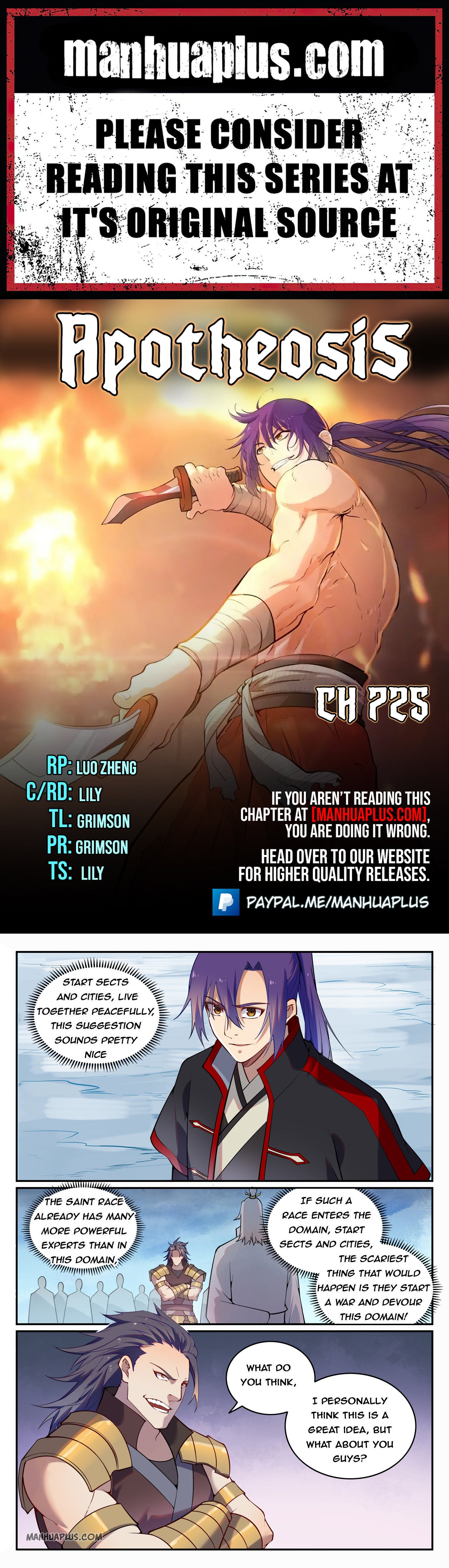Read Apotheosis EN Manga Online
