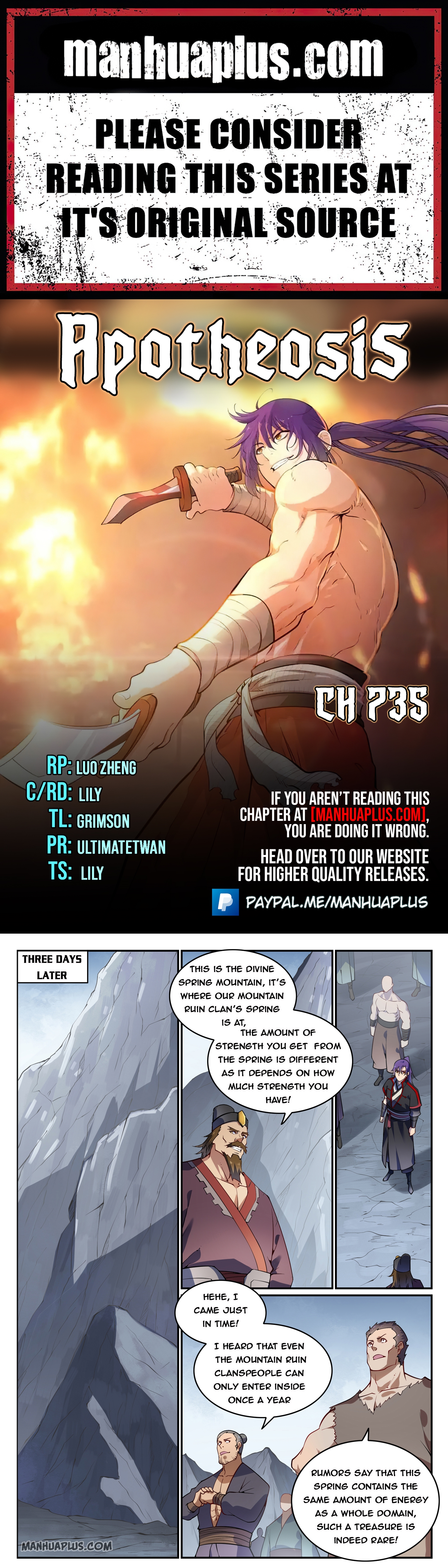 Read Apotheosis EN Manga Online