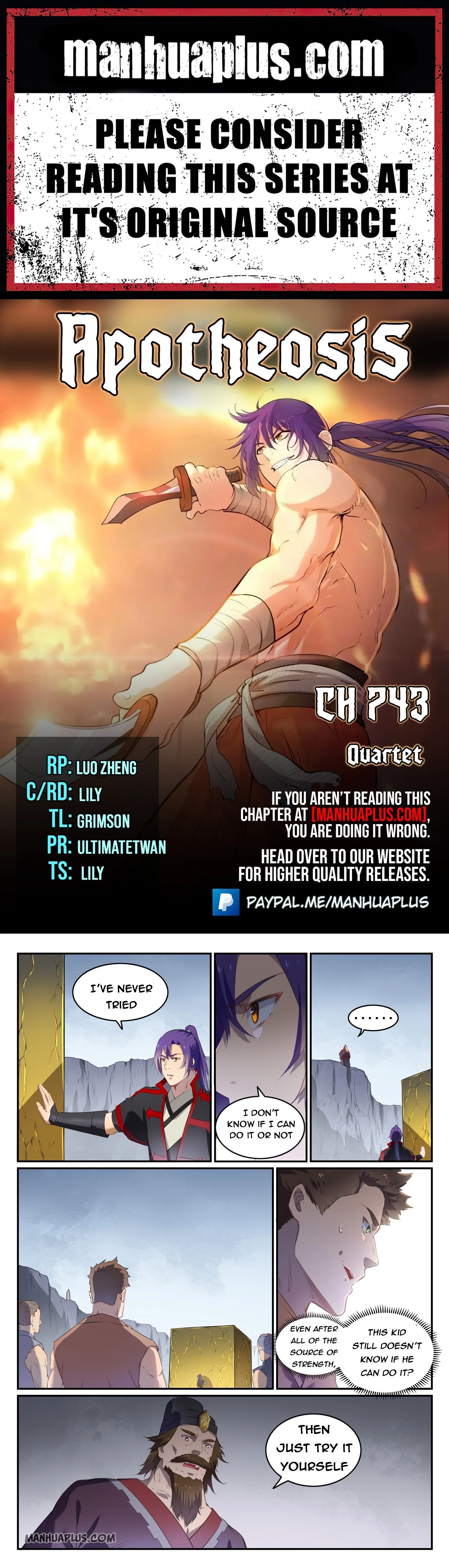 Read Apotheosis EN Manga Online