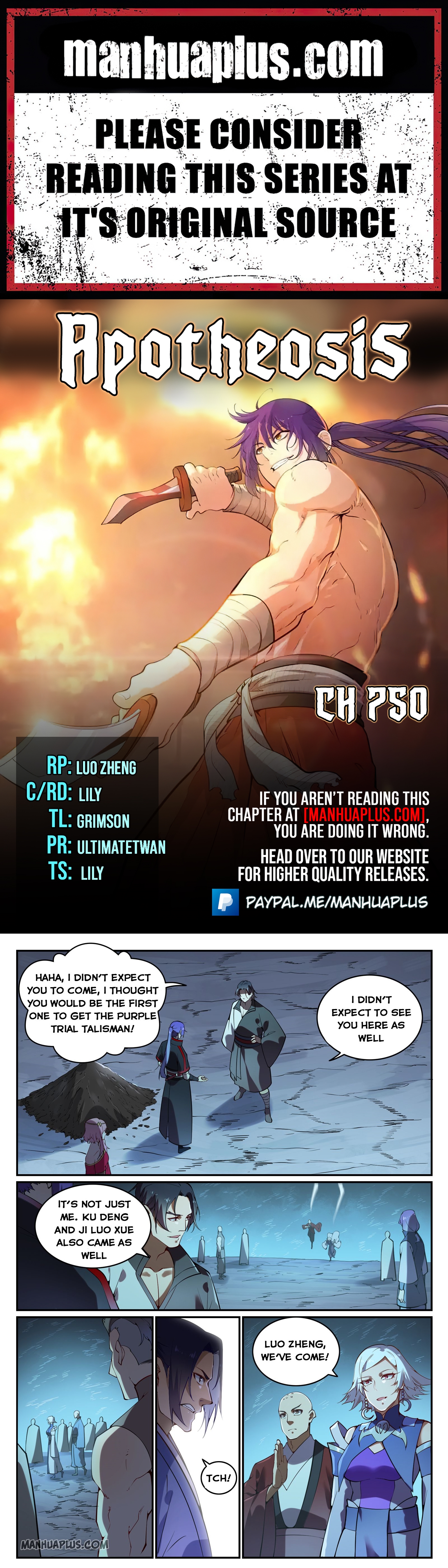 Read Apotheosis EN Manga Online