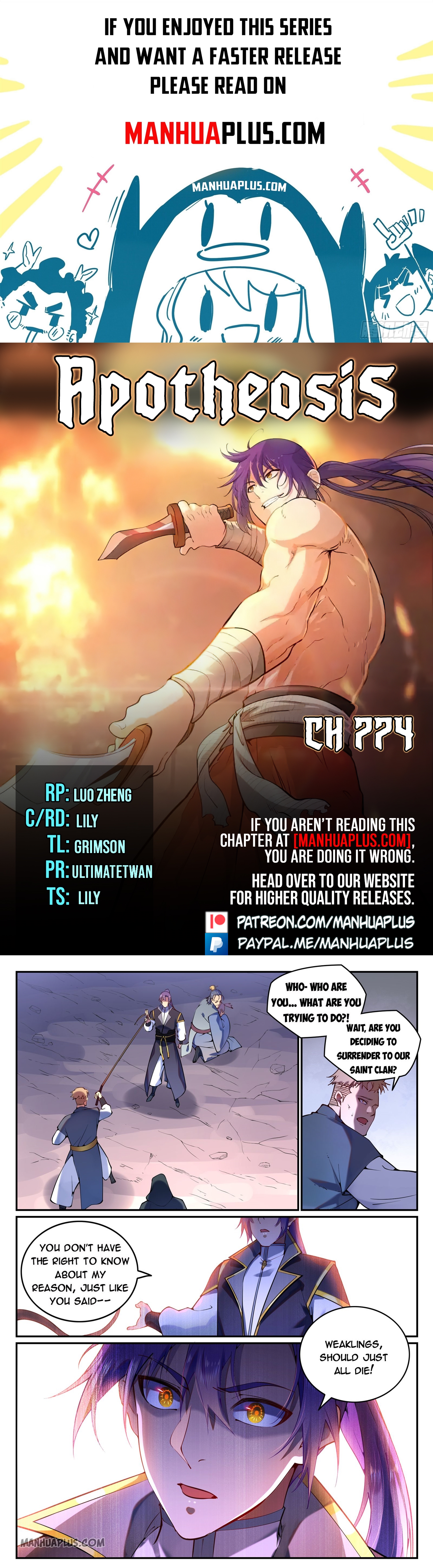 Read Apotheosis EN Manga Online