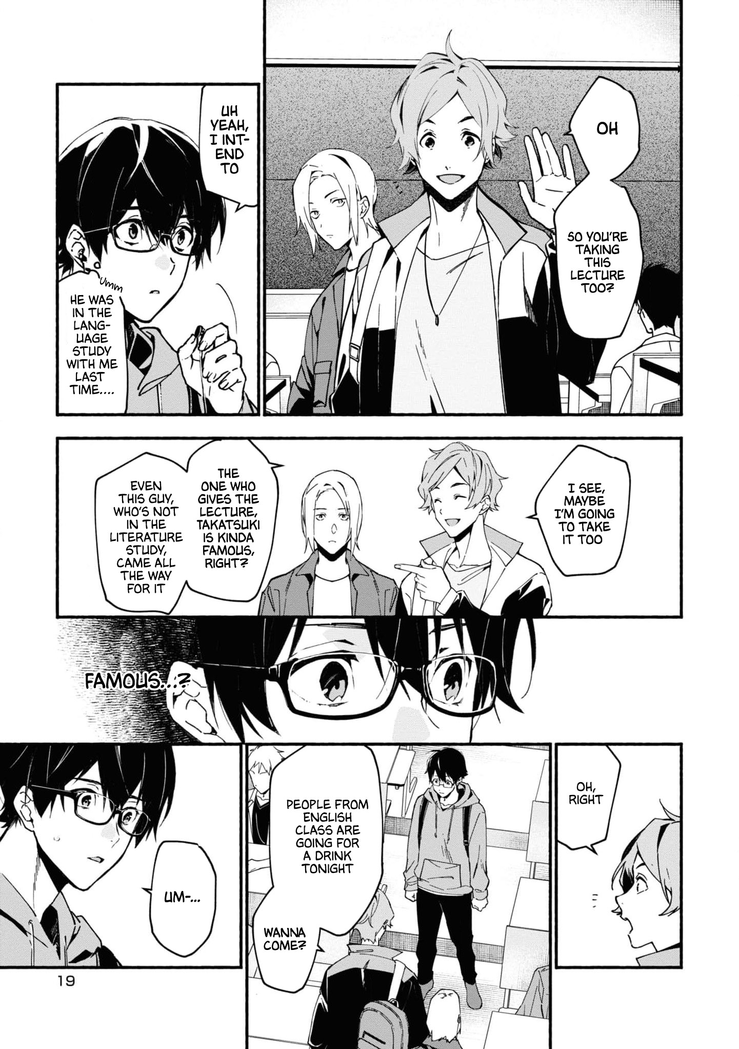 Read Associate Professor Akira Takatsuki S Inference EN Manga Online