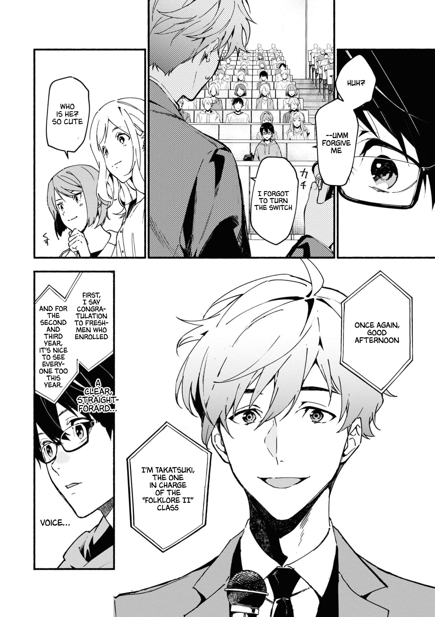 Read Associate Professor Akira Takatsuki S Inference EN Manga Online