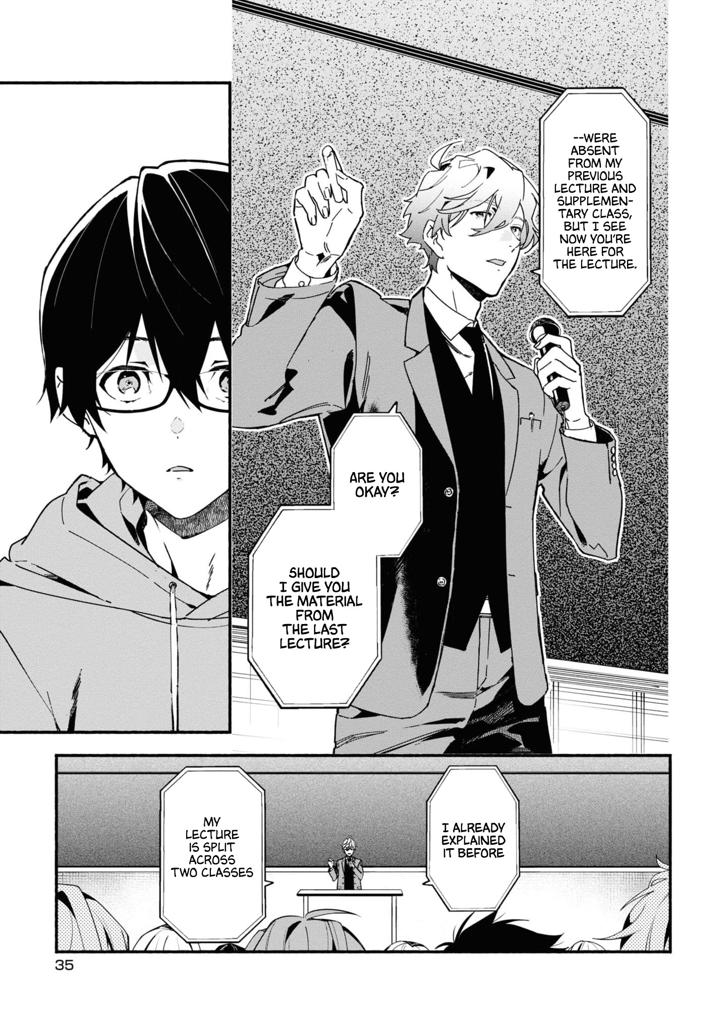Read Associate Professor Akira Takatsuki S Inference EN Manga Online