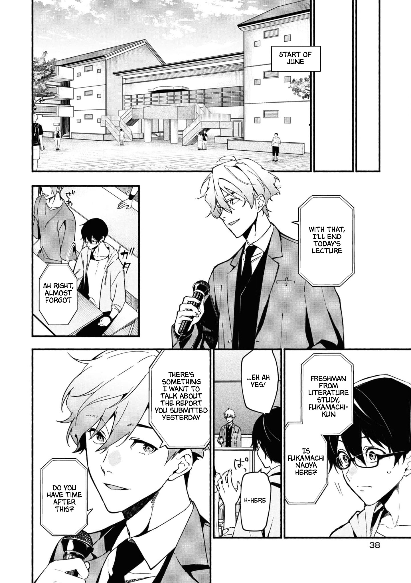 Read Associate Professor Akira Takatsuki S Inference EN Manga Online