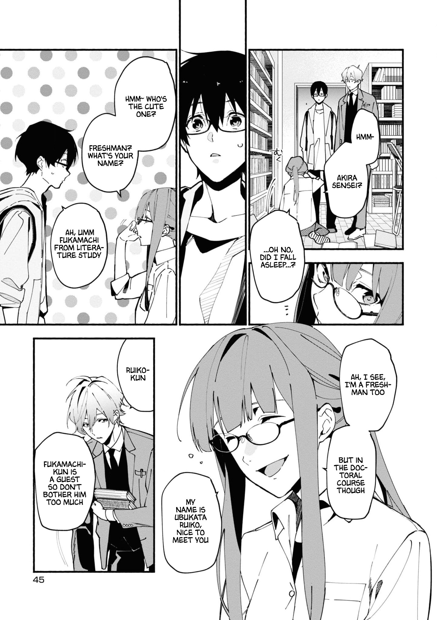 Read Associate Professor Akira Takatsuki S Inference EN Manga Online