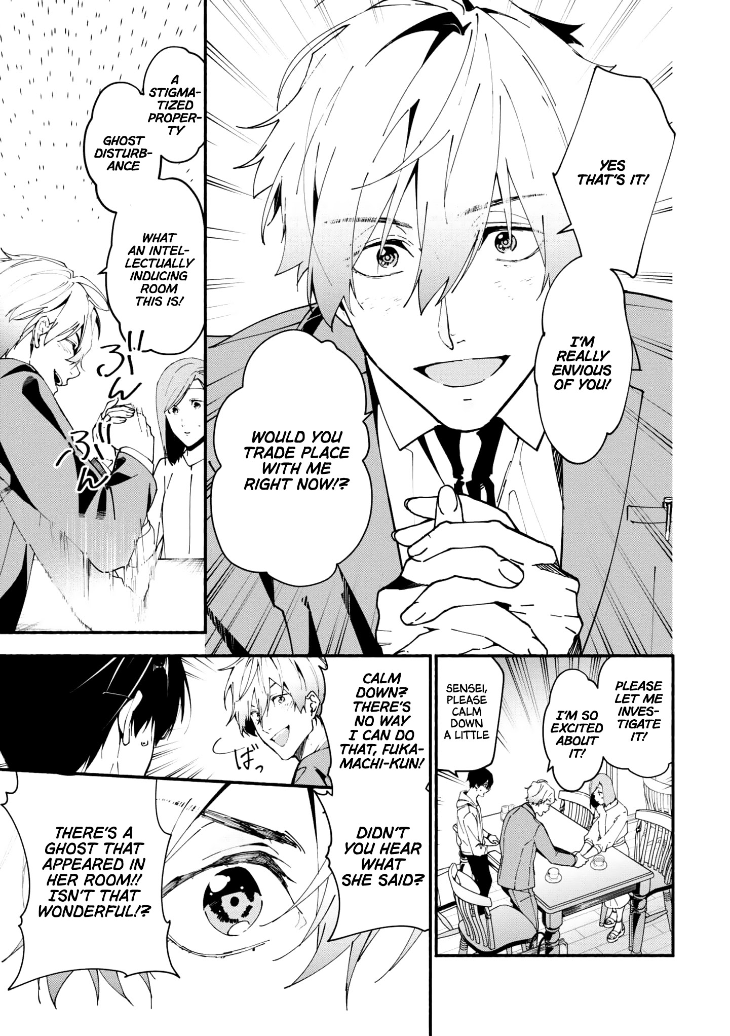 Read Associate Professor Akira Takatsuki S Inference EN Manga Online
