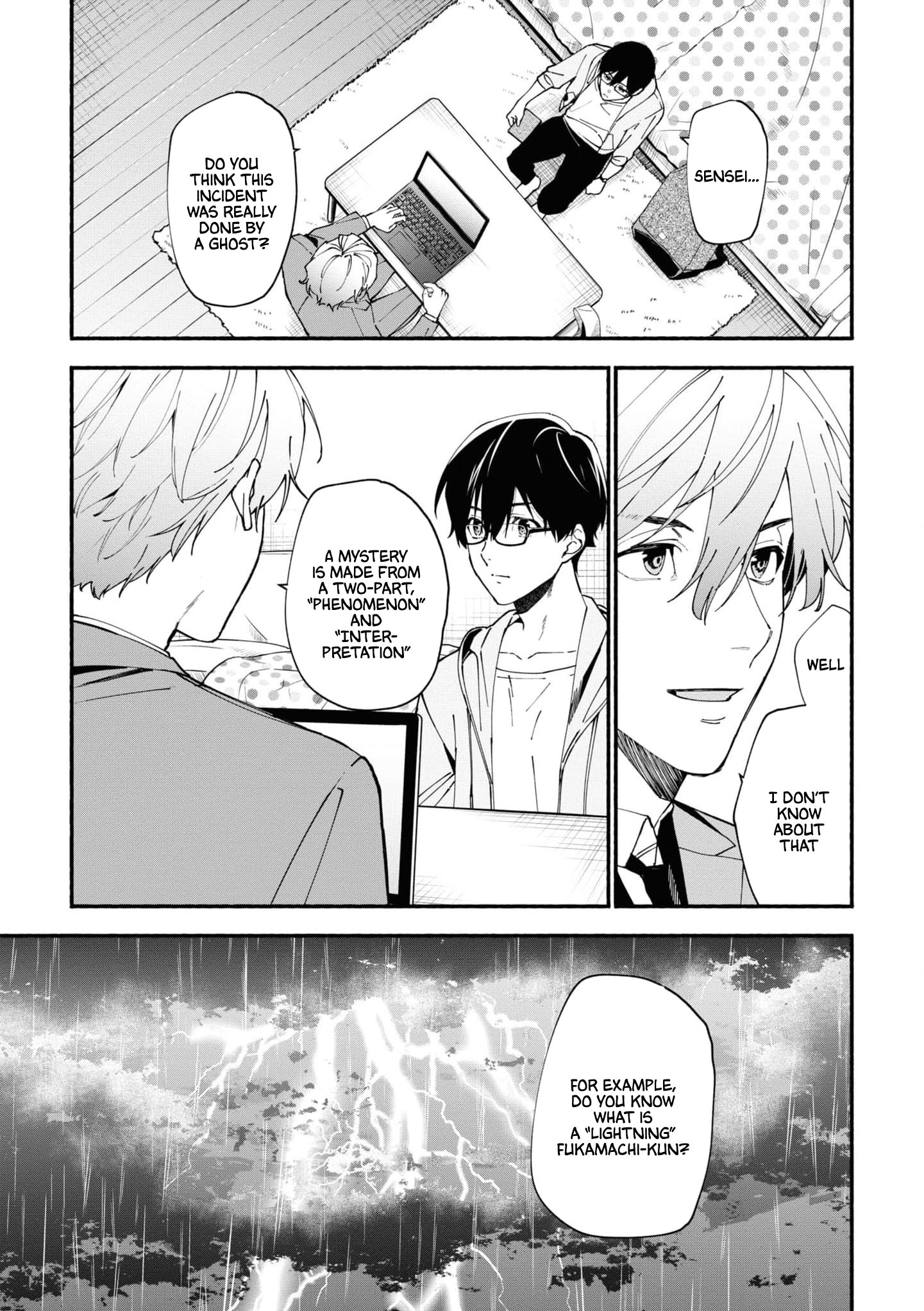 Read Associate Professor Akira Takatsuki S Inference EN Manga Online