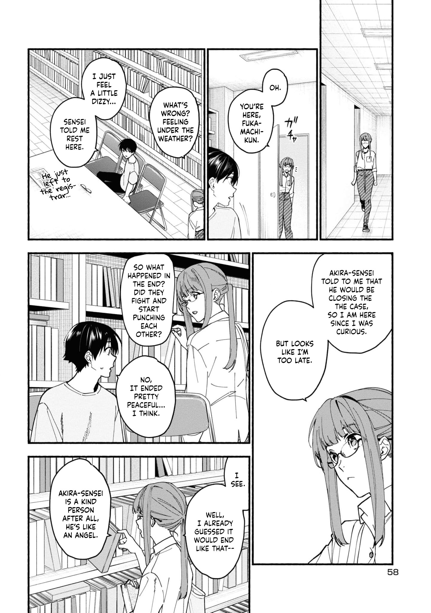 Read Associate Professor Akira Takatsuki S Inference EN Manga Online