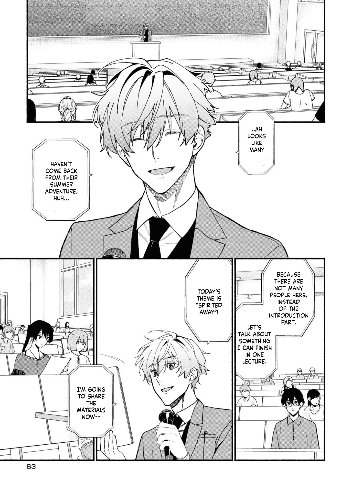 Read Associate Professor Akira Takatsuki S Inference EN Manga Online