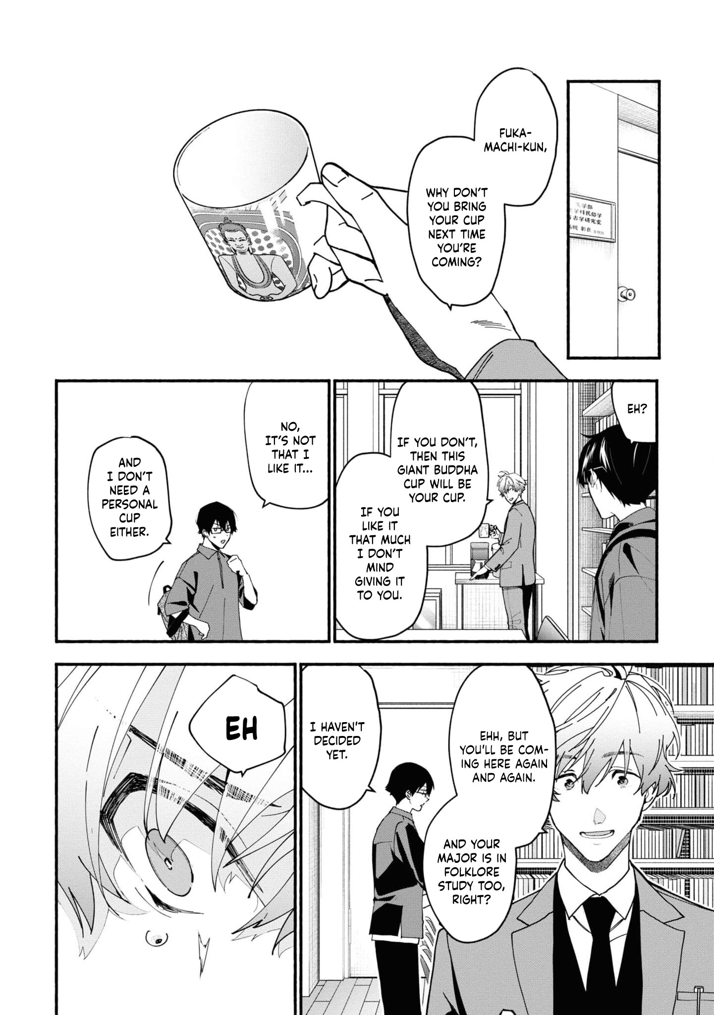 Read Associate Professor Akira Takatsuki S Inference EN Manga Online
