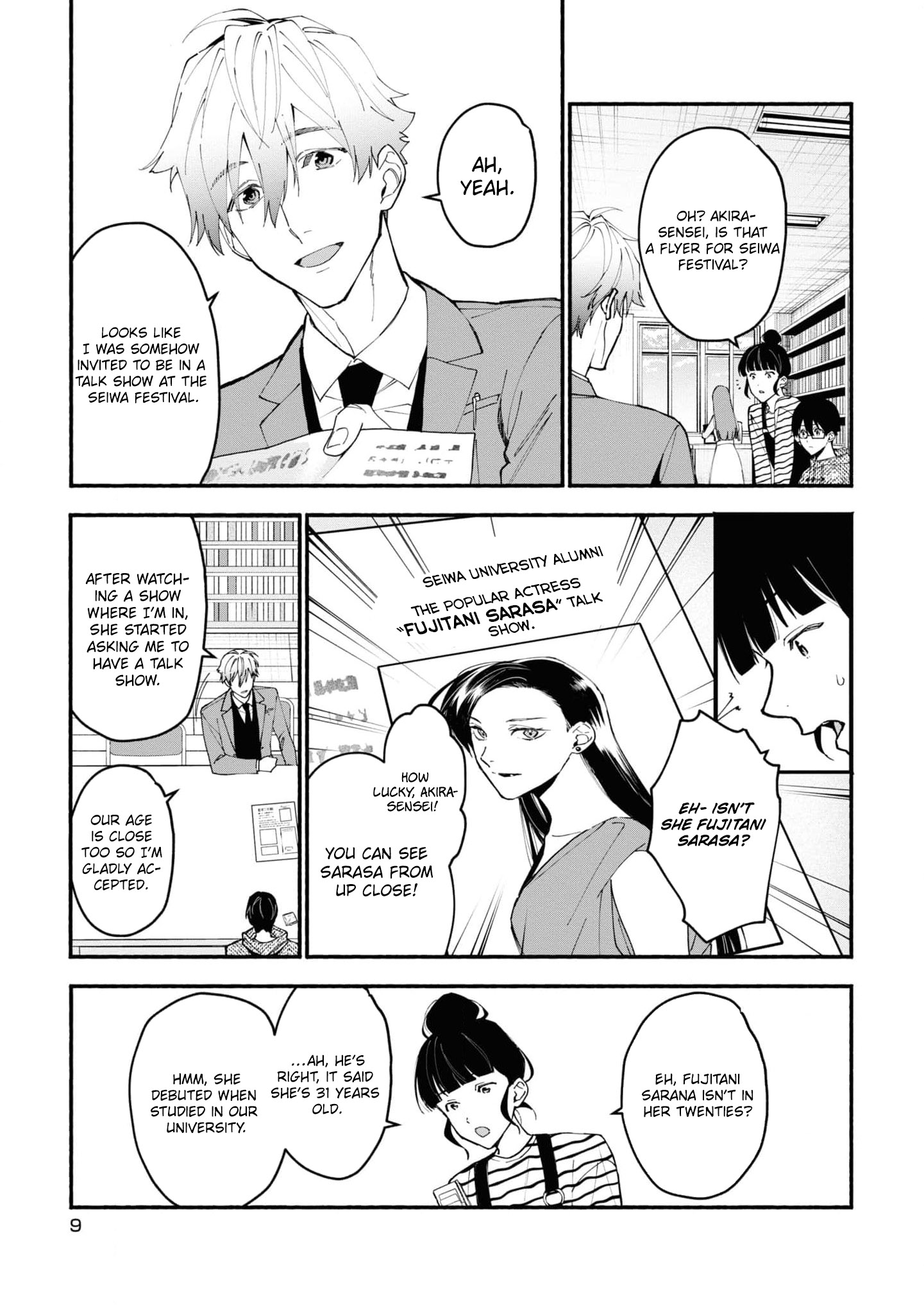 Read Associate Professor Akira Takatsuki S Inference EN Manga Online