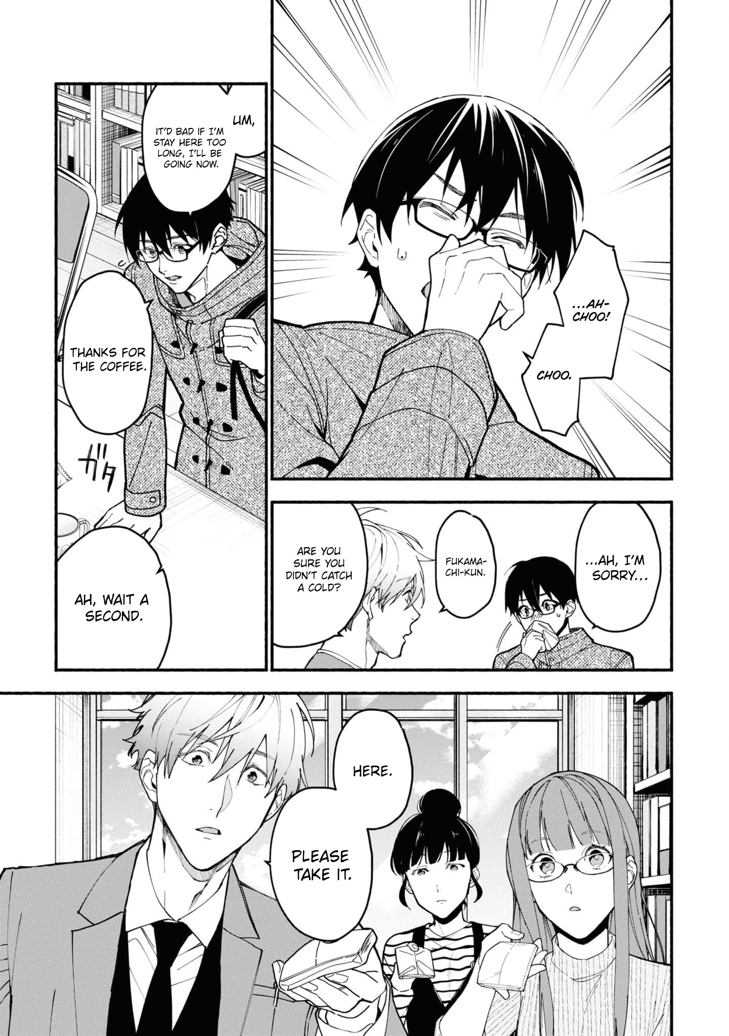 Read Associate Professor Akira Takatsuki S Inference EN Manga Online