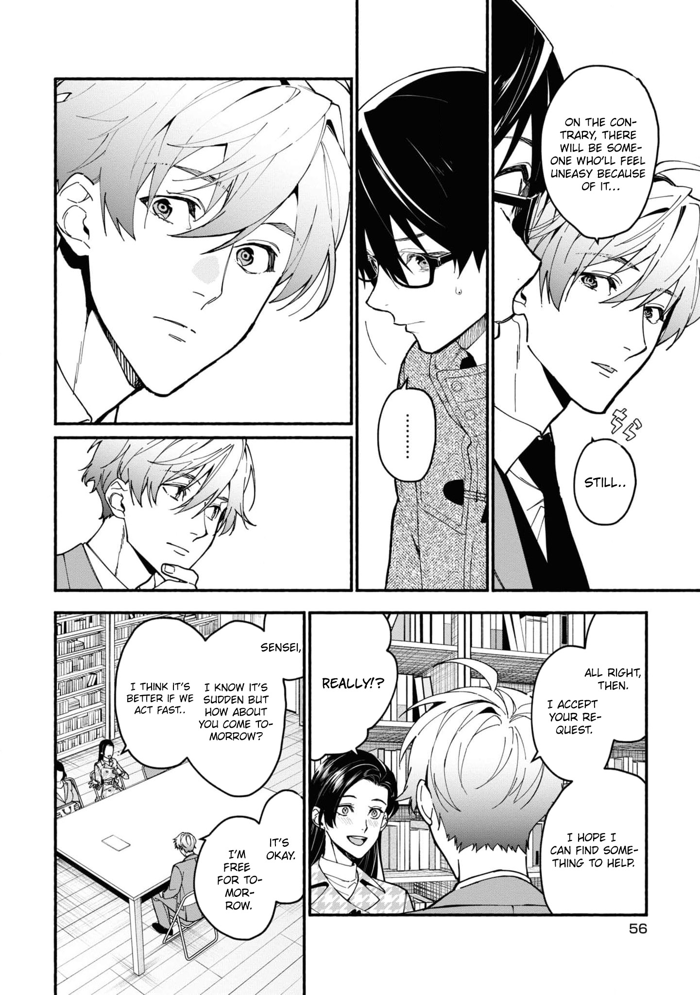 Read Associate Professor Akira Takatsuki S Inference EN Manga Online