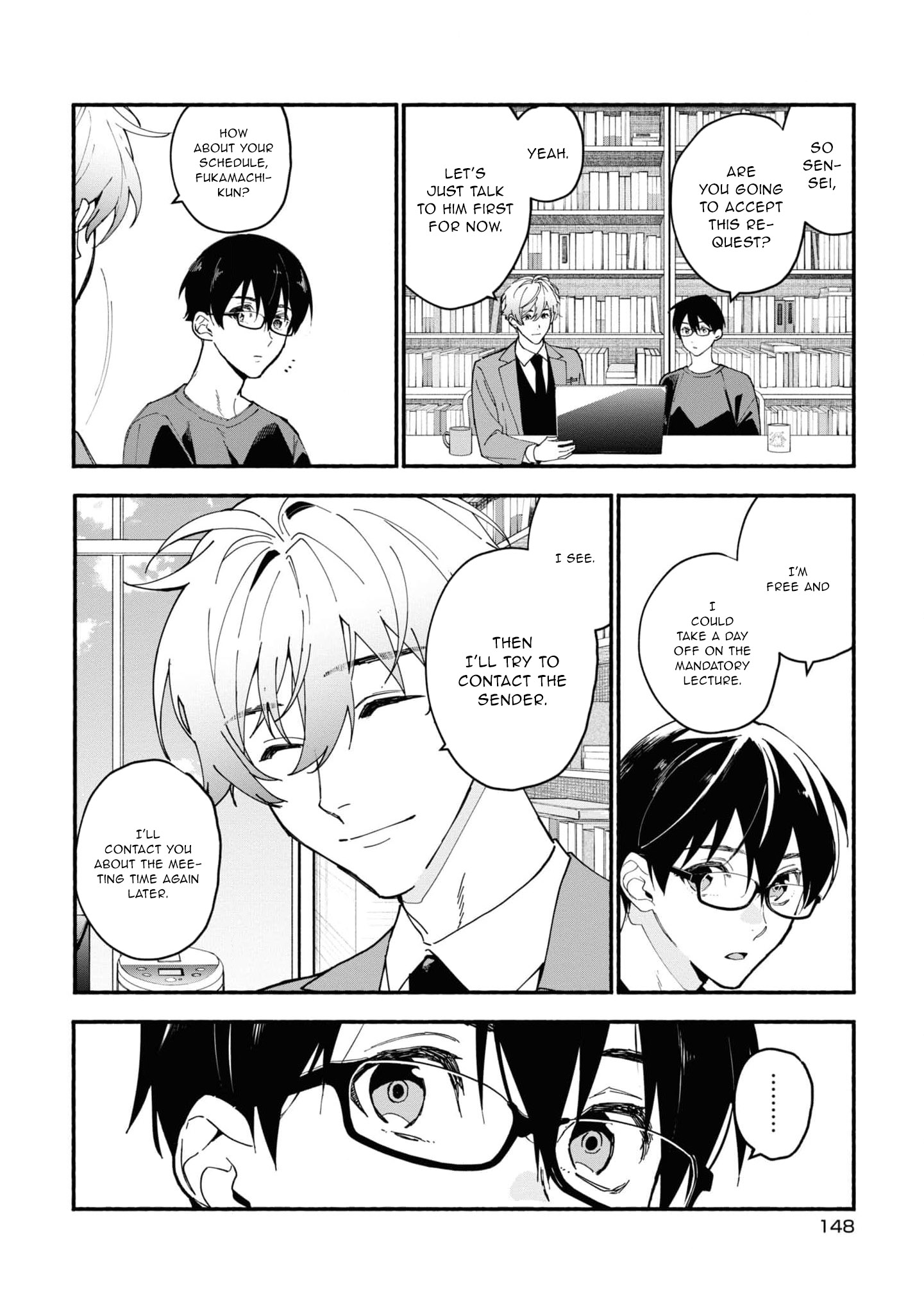 Read Associate Professor Akira Takatsuki S Inference EN Manga Online