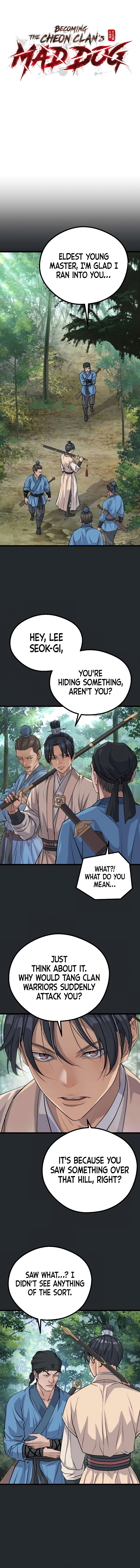 Read Becoming The Cheon Clan S Mad Dog EN Manga Online