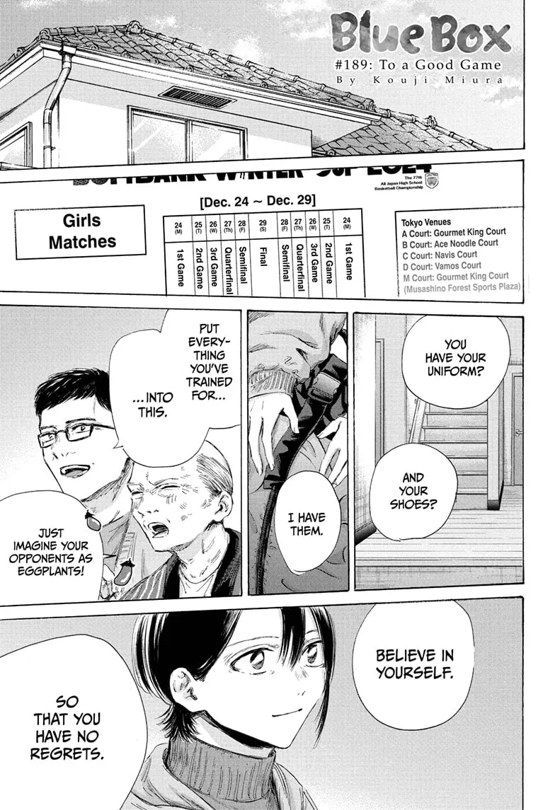 Read Blue Box En Manga Online