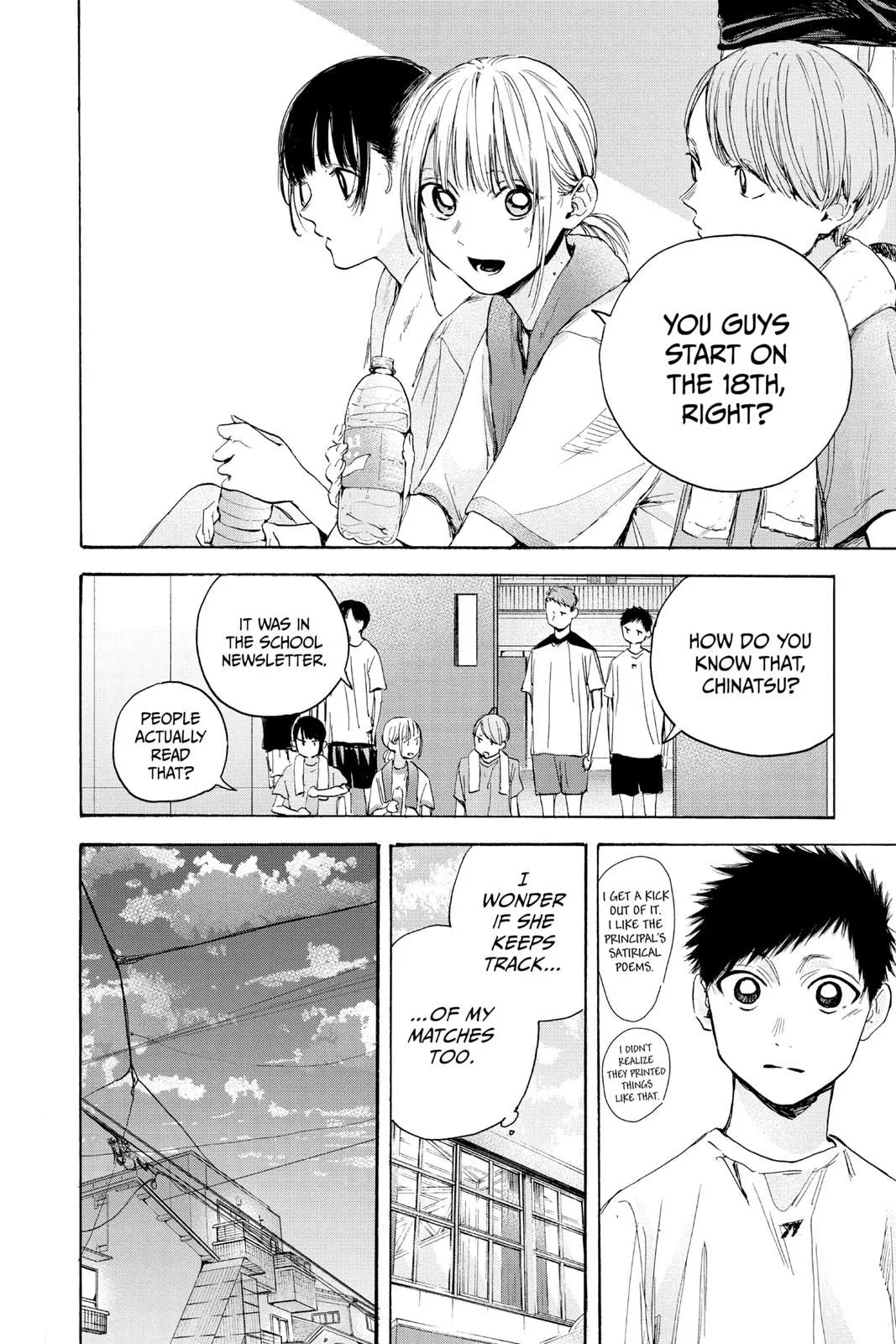 Read Blue Box En Manga Online