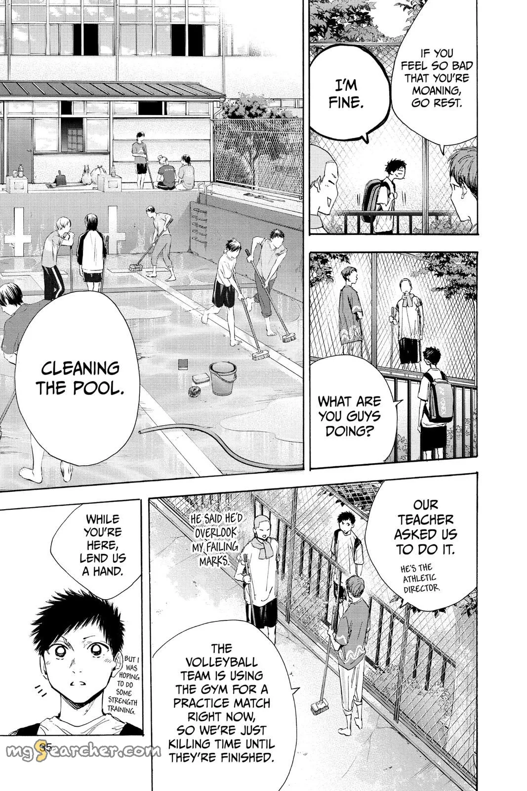 Read Blue Box En Manga Online