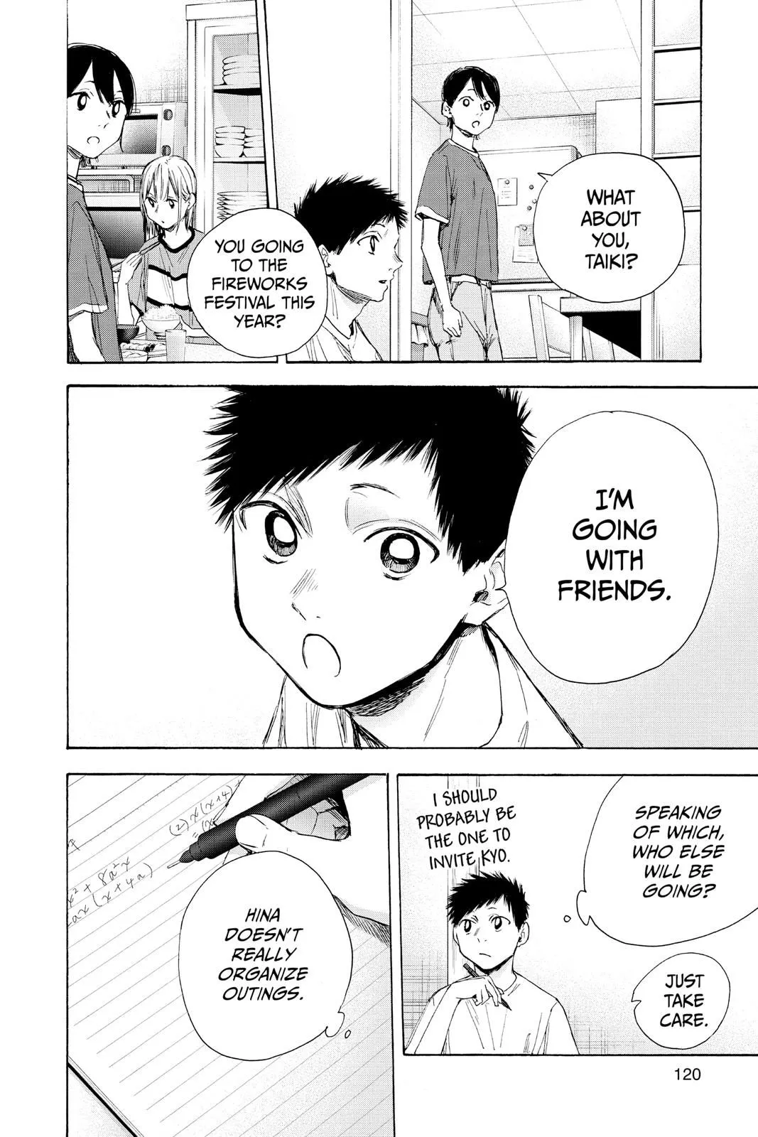 Read Blue Box En Manga Online