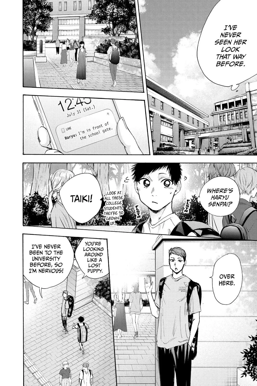 Read Blue Box En Manga Online