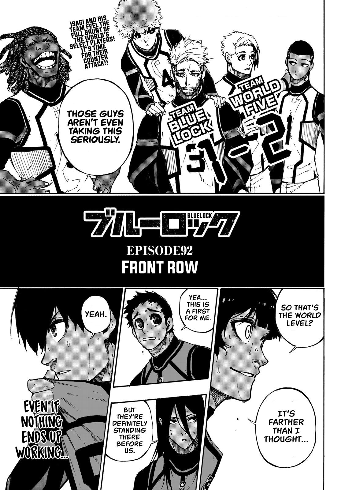 Read Blue Lock EN Manga Online
