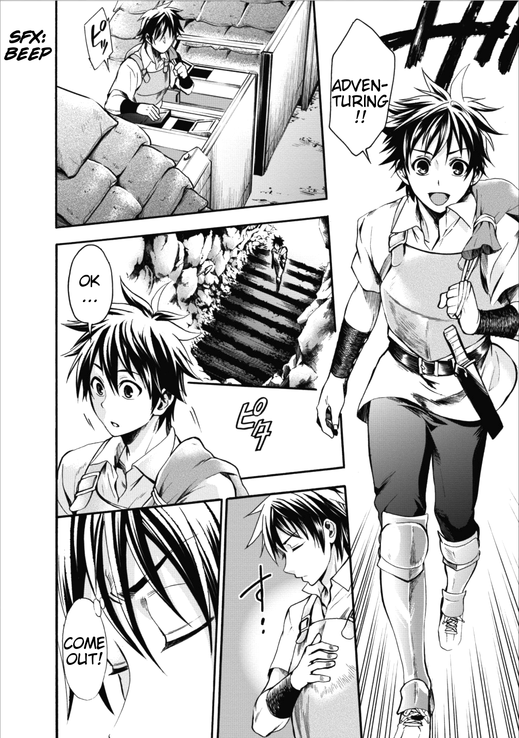 Read Bouken Ka Ni Narou Skill Board De Dungeon Kouryaku EN Manga Online