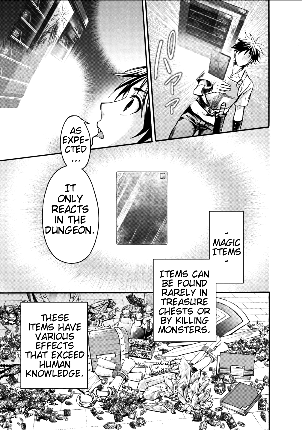 Read Bouken Ka Ni Narou Skill Board De Dungeon Kouryaku EN Manga Online