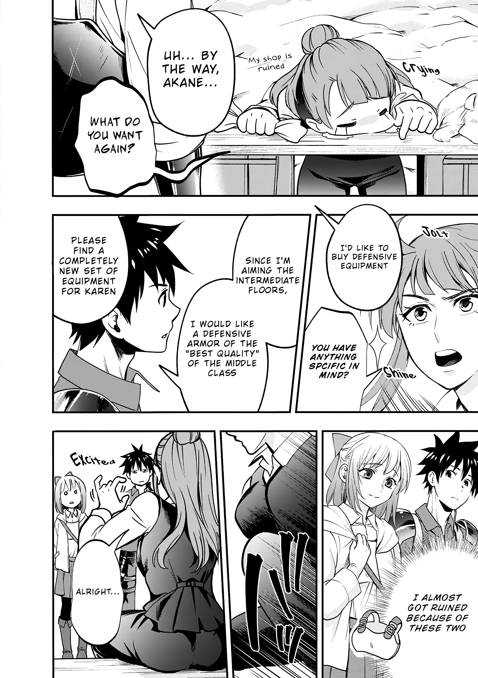Read Bouken Ka Ni Narou Skill Board De Dungeon Kouryaku EN Manga Online
