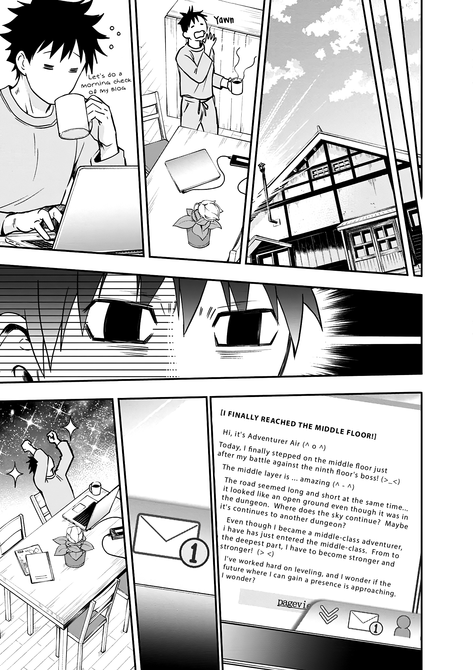 Read Bouken Ka Ni Narou Skill Board De Dungeon Kouryaku EN Manga Online
