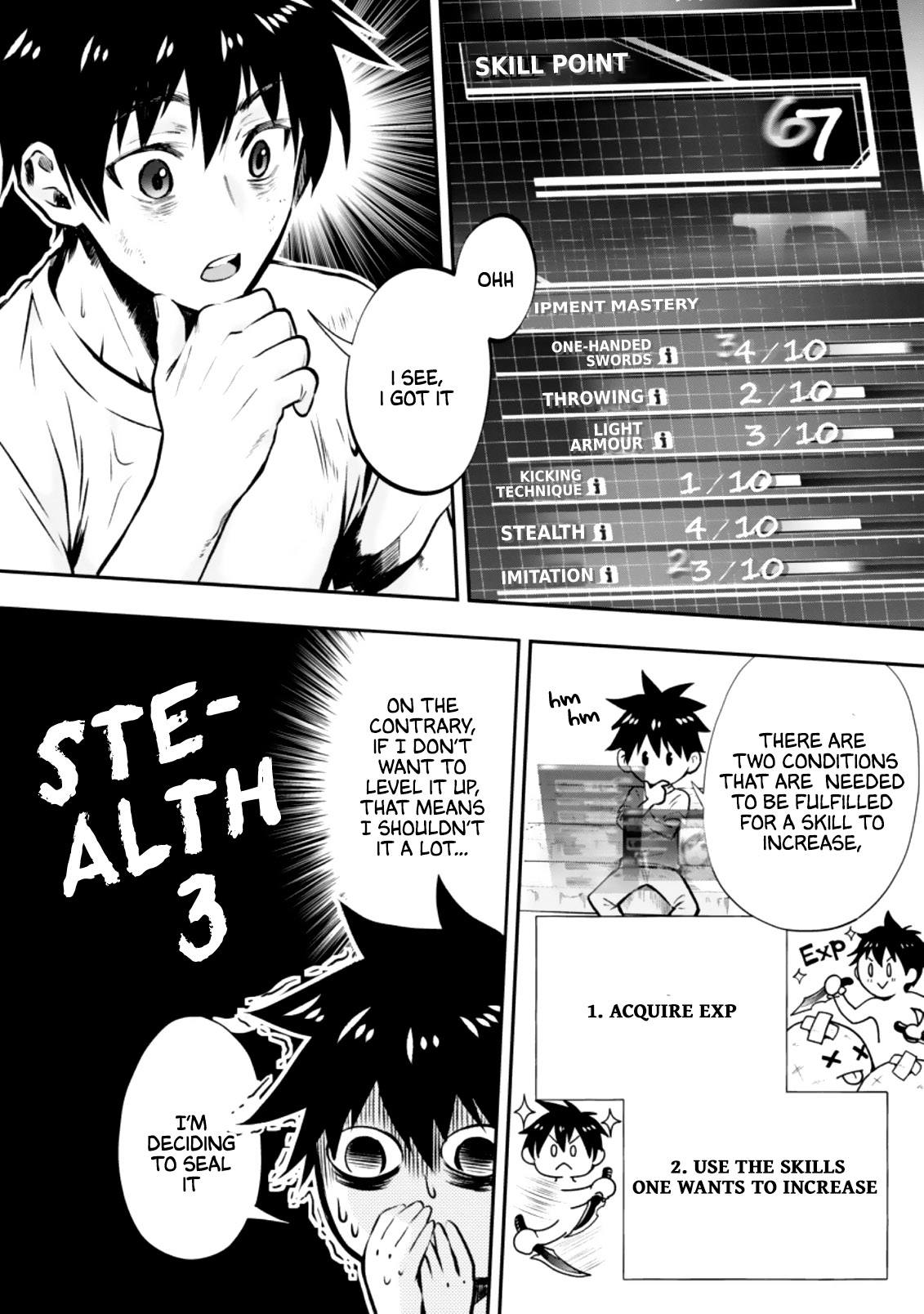 Read Bouken Ka Ni Narou Skill Board De Dungeon Kouryaku EN Manga Online