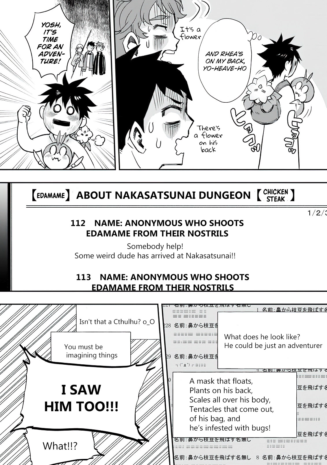 Read Bouken Ka Ni Narou Skill Board De Dungeon Kouryaku EN Manga Online