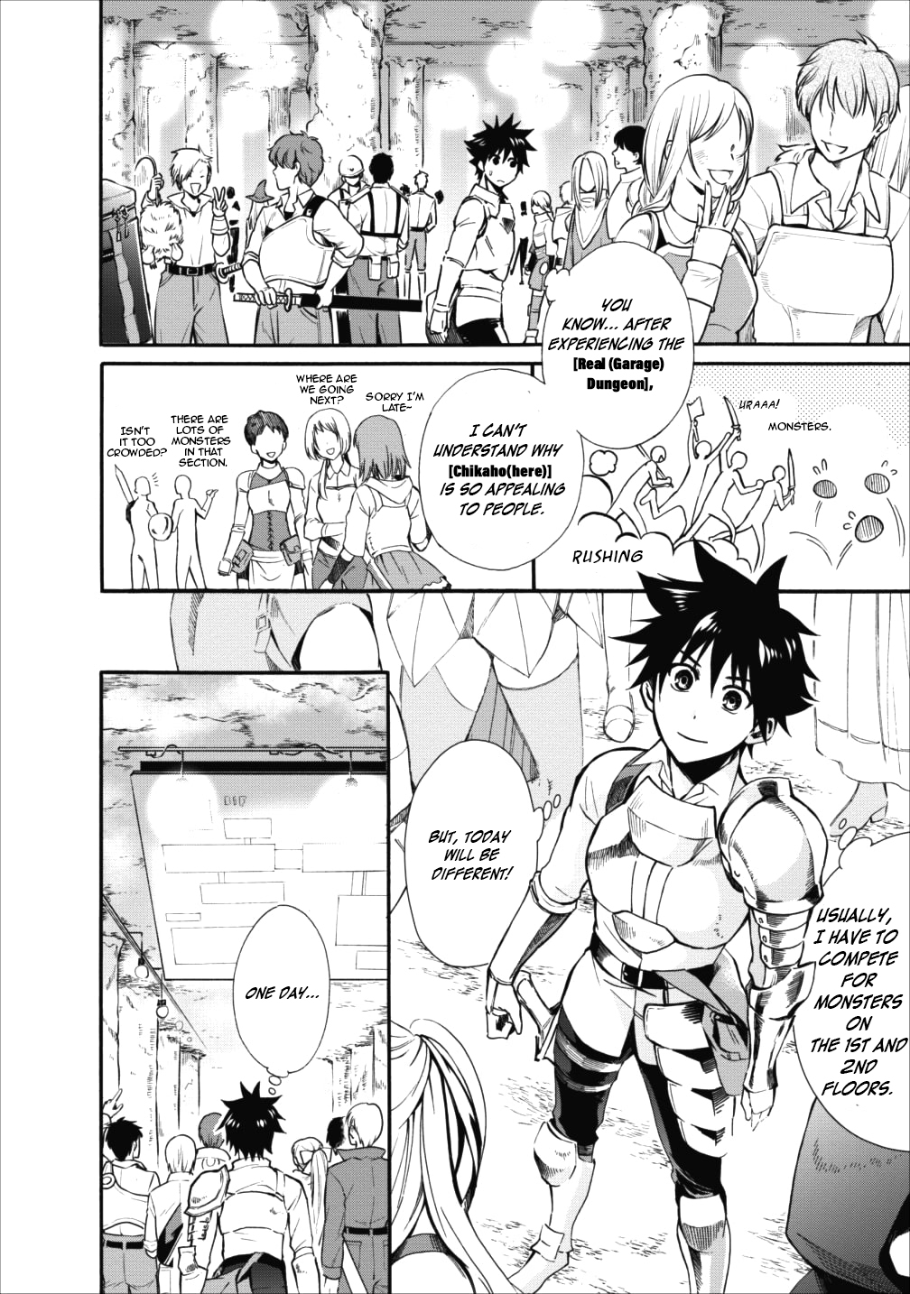 Read Bouken Ka Ni Narou Skill Board De Dungeon Kouryaku EN Manga Online