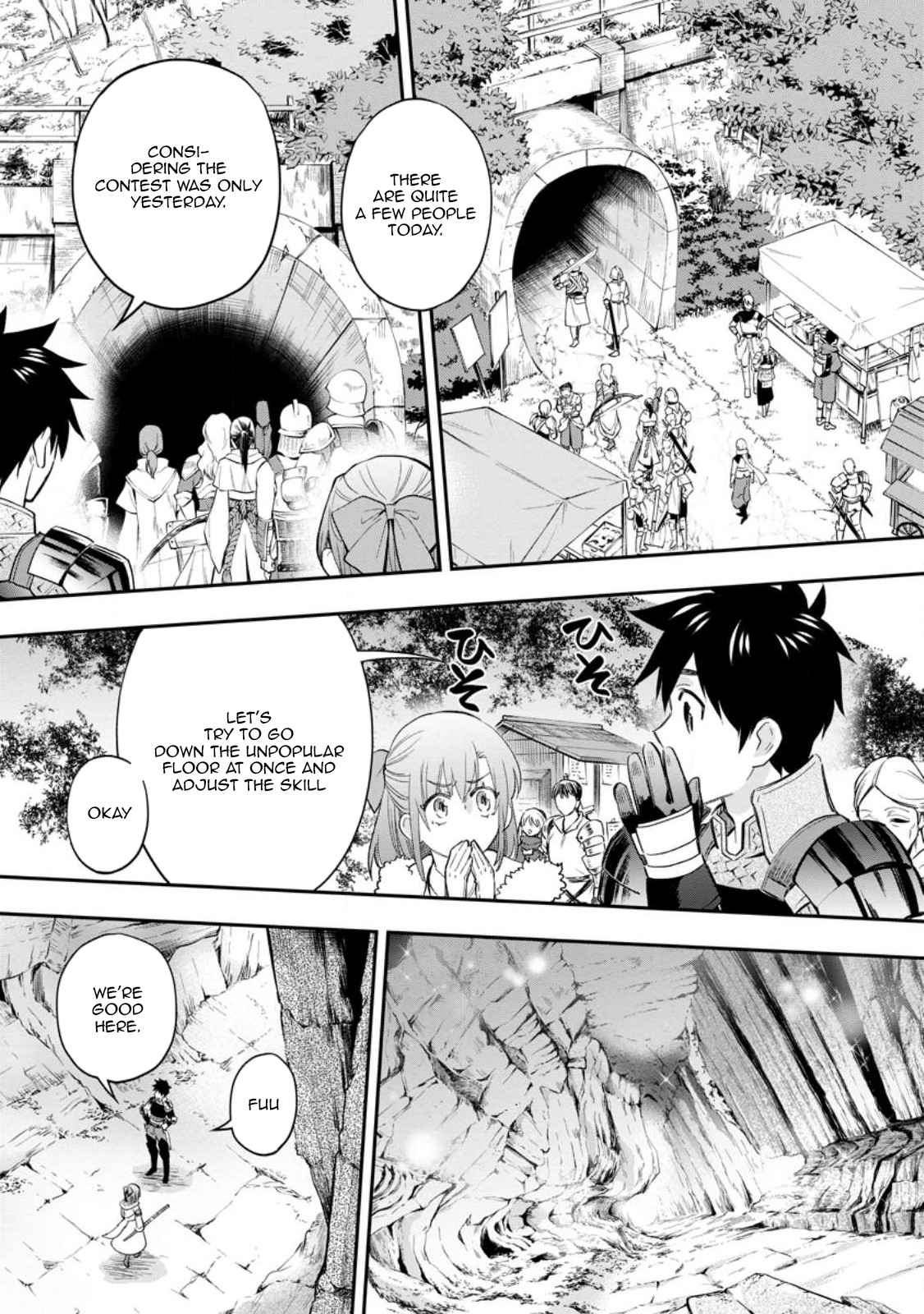 Read Bouken Ka Ni Narou Skill Board De Dungeon Kouryaku EN Manga Online