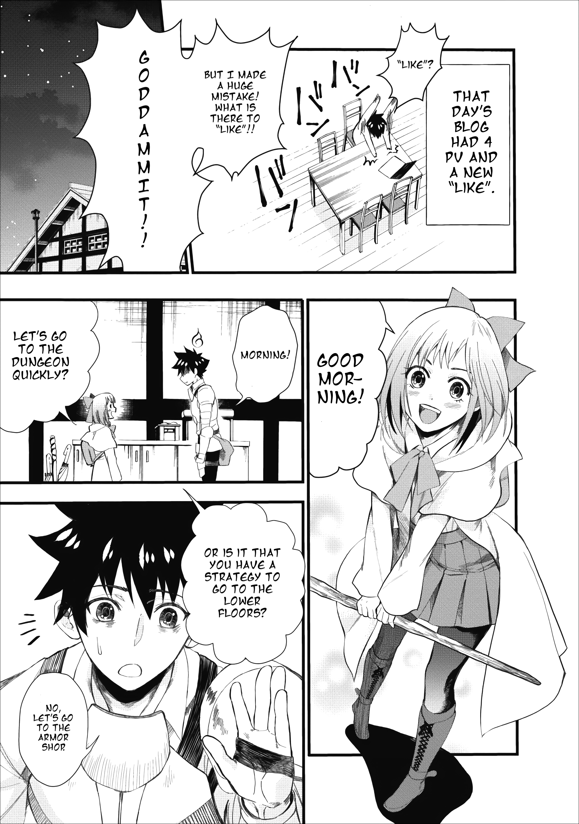 Read Bouken Ka Ni Narou Skill Board De Dungeon Kouryaku EN Manga Online