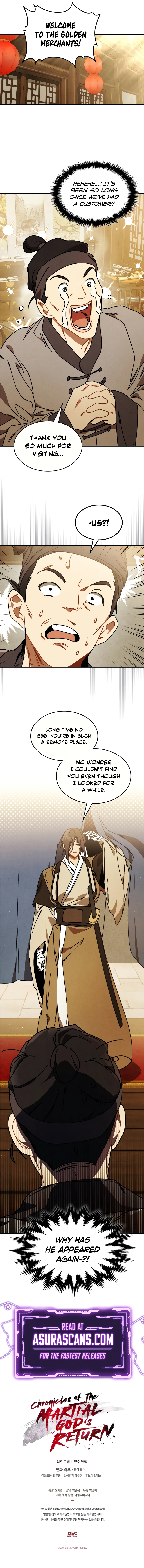 Read Chronicles Of The Martial God S Return EN Manga Online