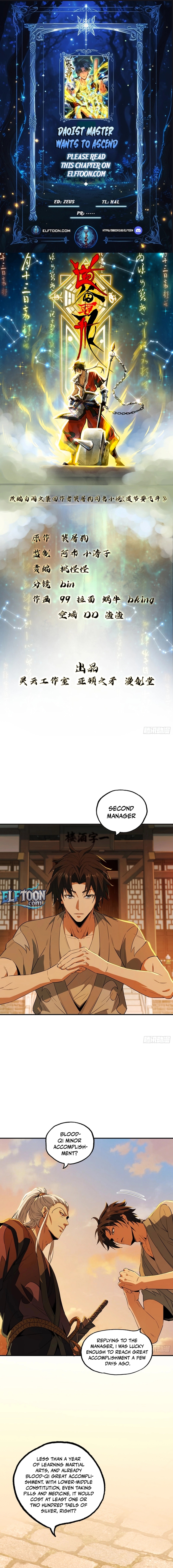 Read Daoist Master Wants to Ascend EN Manga Online