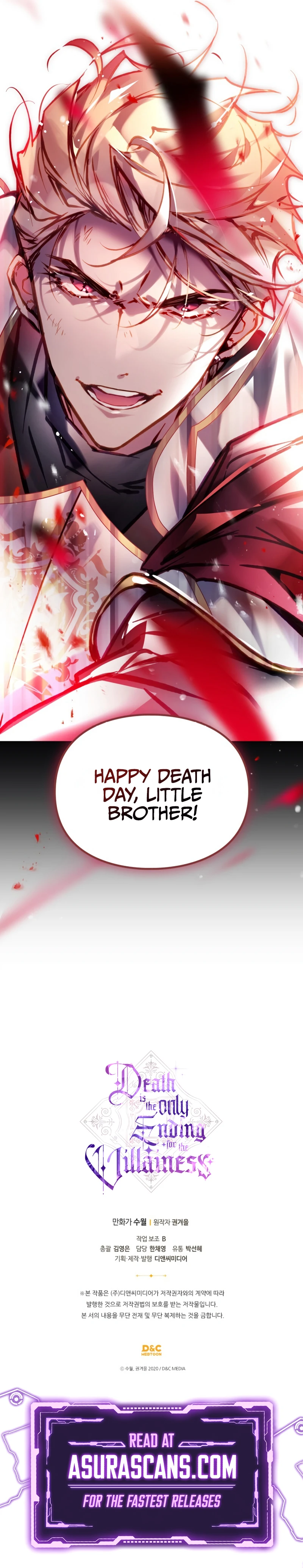 Read Death Is The Only Ending For The Villainess EN Manga Online