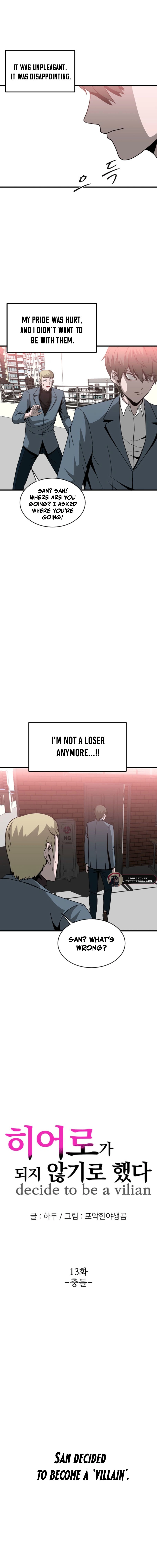 Read Decide to Be a Villain EN Manga Online