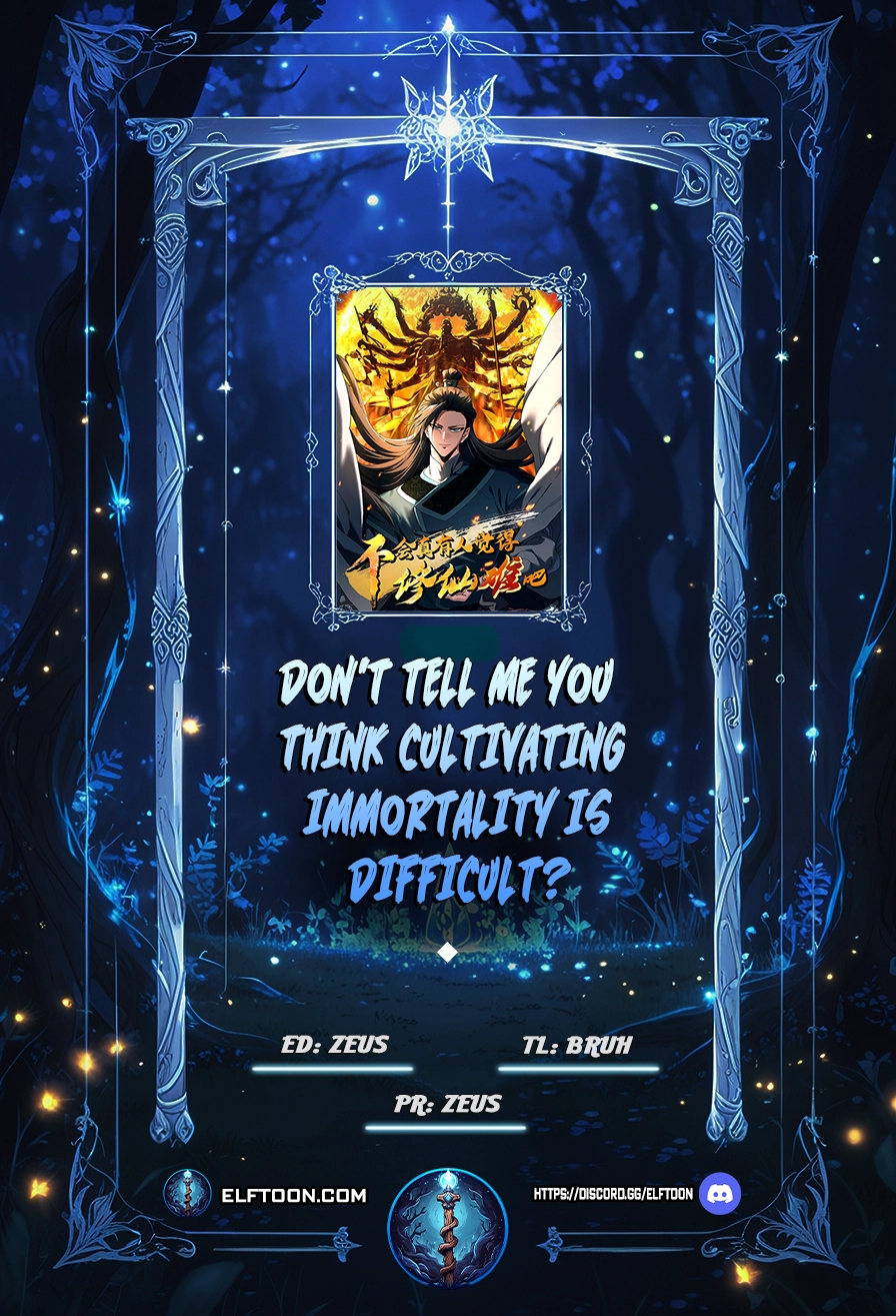 Read Don’t Tell Me You Think Cultivating Immortality Is Difficult EN Manga Online