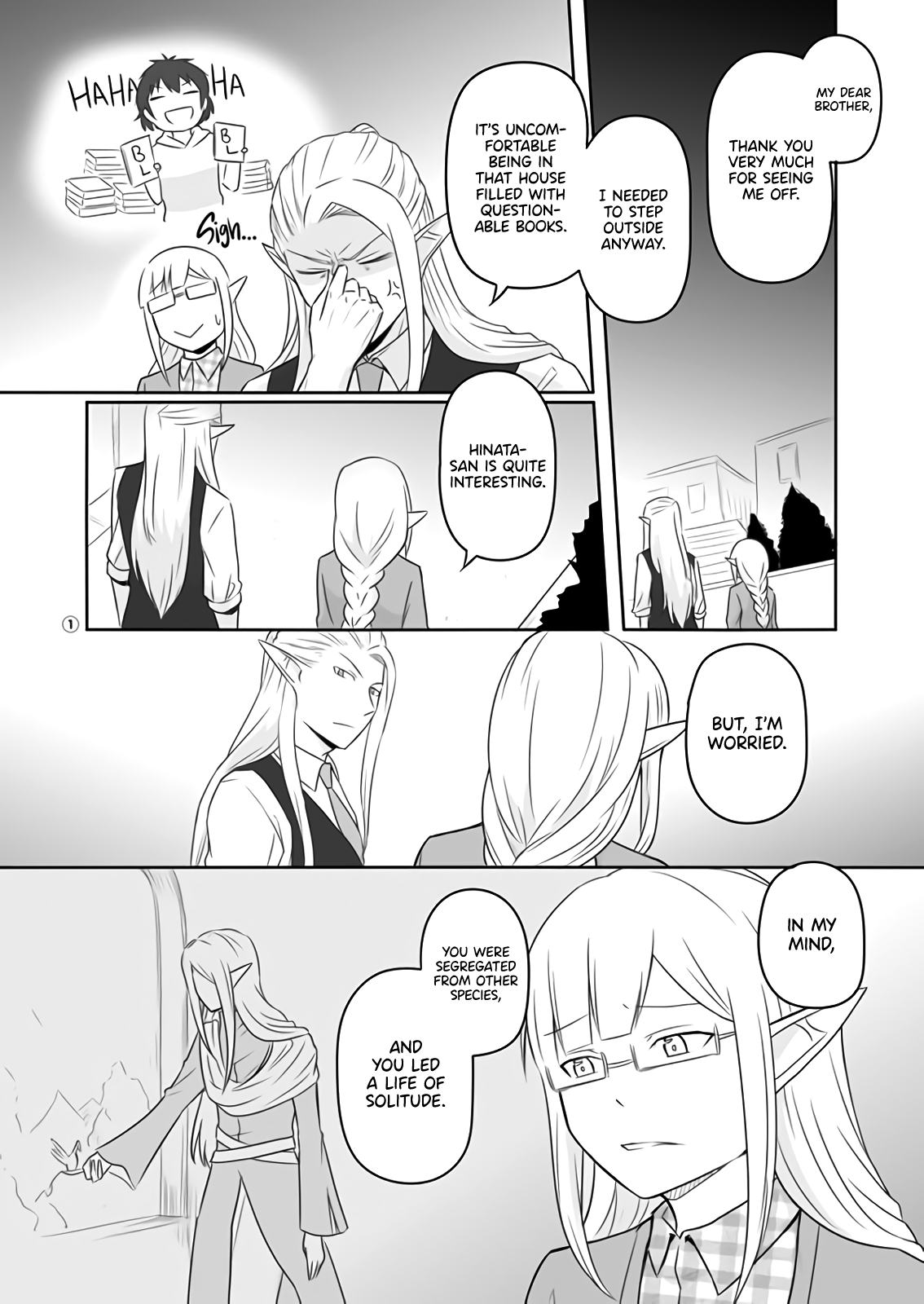 Read Elf Boyfriend & Boyish Girlfriend EN Manga Online