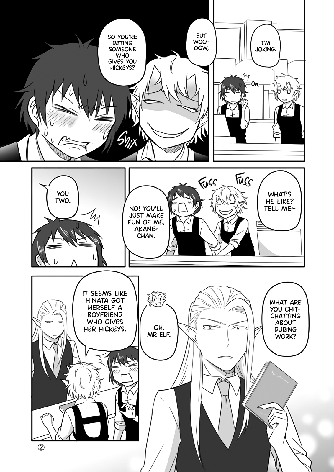 Read Elf Boyfriend & Boyish Girlfriend EN Manga Online