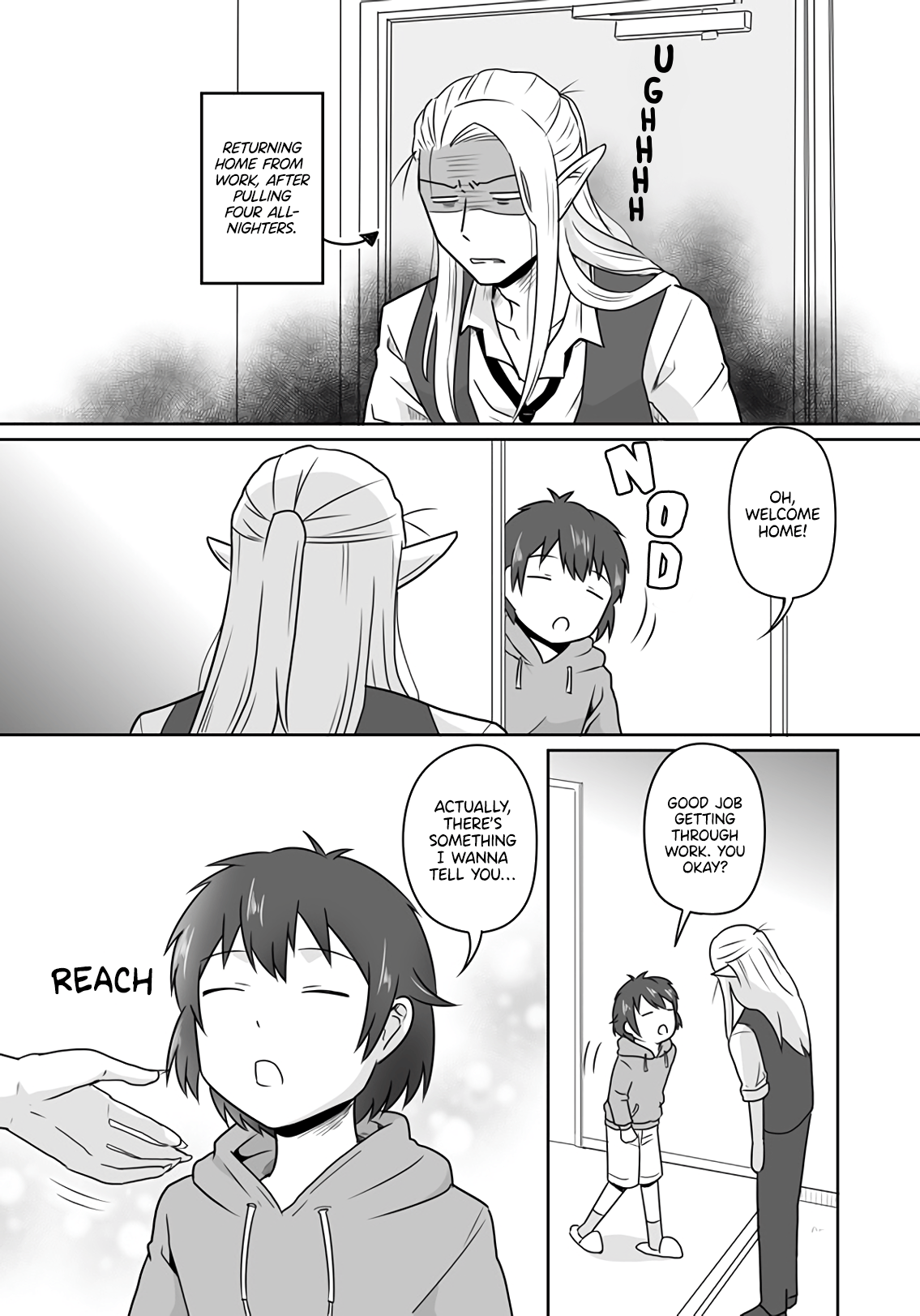 Read Elf Boyfriend & Boyish Girlfriend EN Manga Online