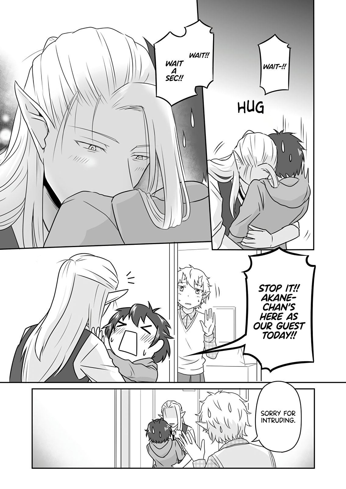 Read Elf Boyfriend & Boyish Girlfriend EN Manga Online